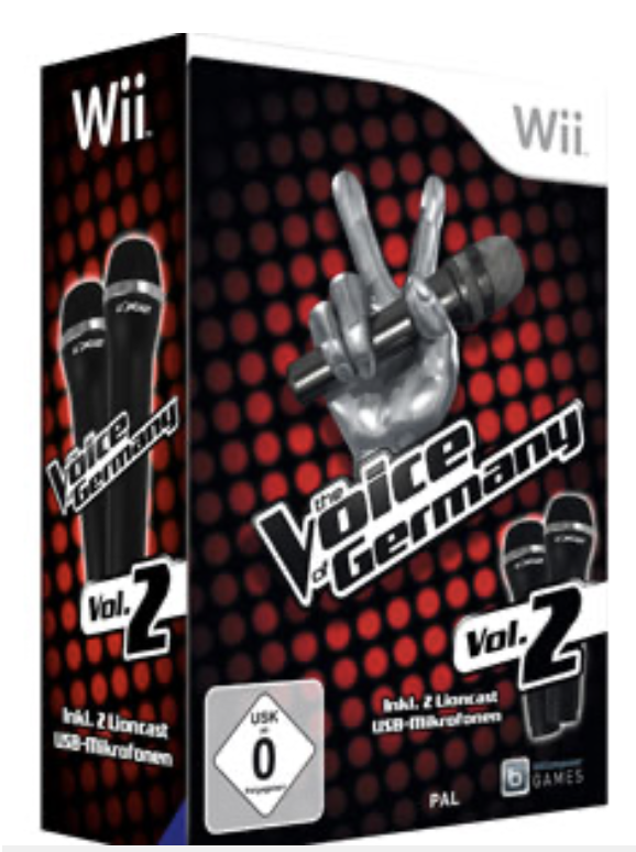 The Voice of Germany Vol. 2 inkl. 2 Micro's in OVP