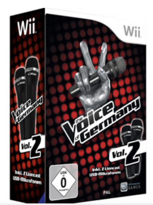 The Voice of Germany Vol. 2 inkl. 2 Micro's in OVP