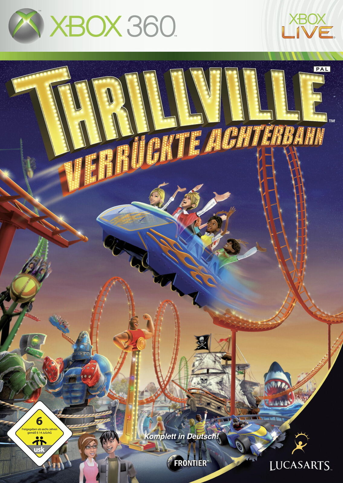 Thrillville - Verrückte Achterbahn