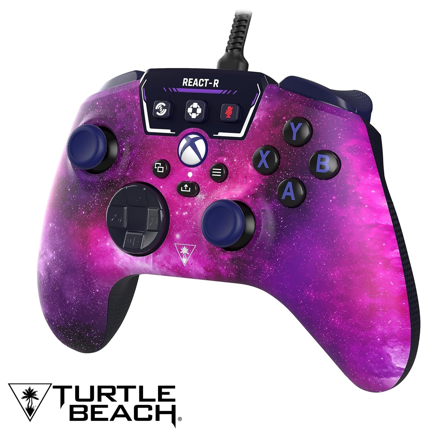 Turtle Beach React-R Wired Controller Galactic Purple