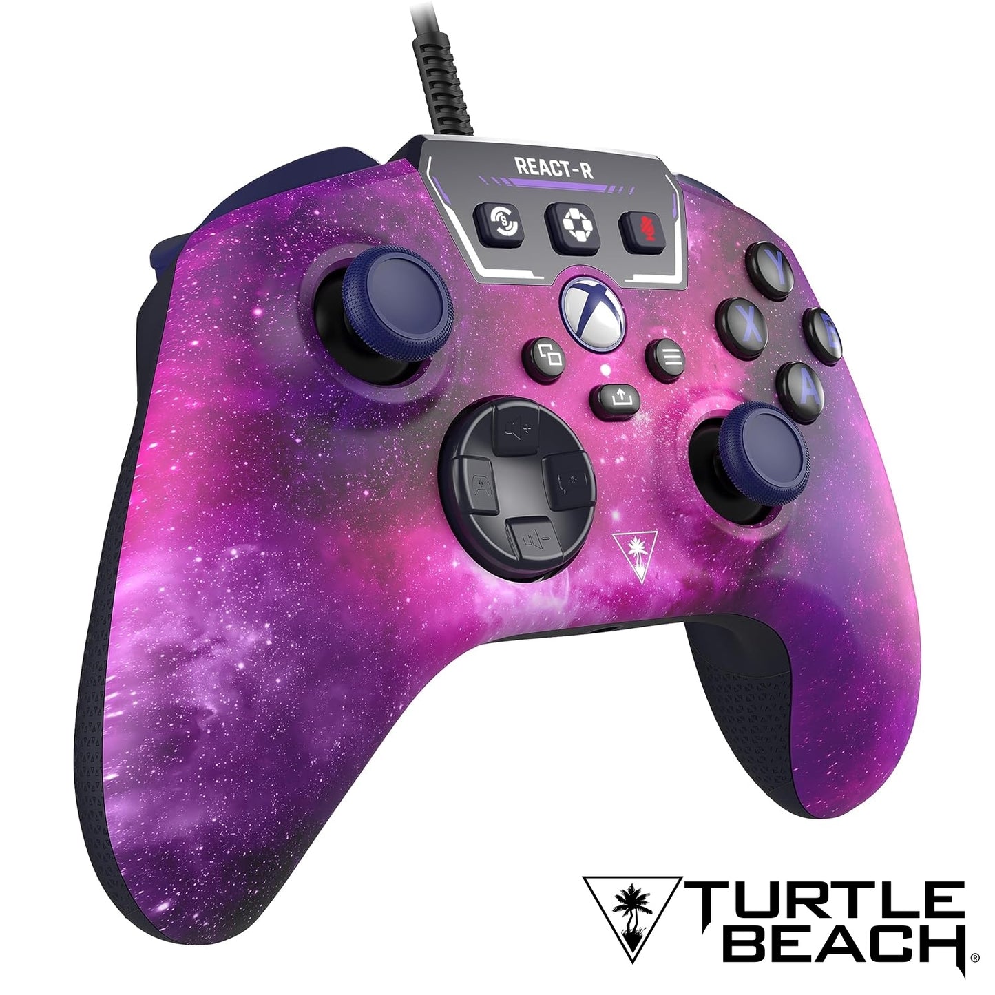Turtle Beach React-R Wired Controller Galactic Purple