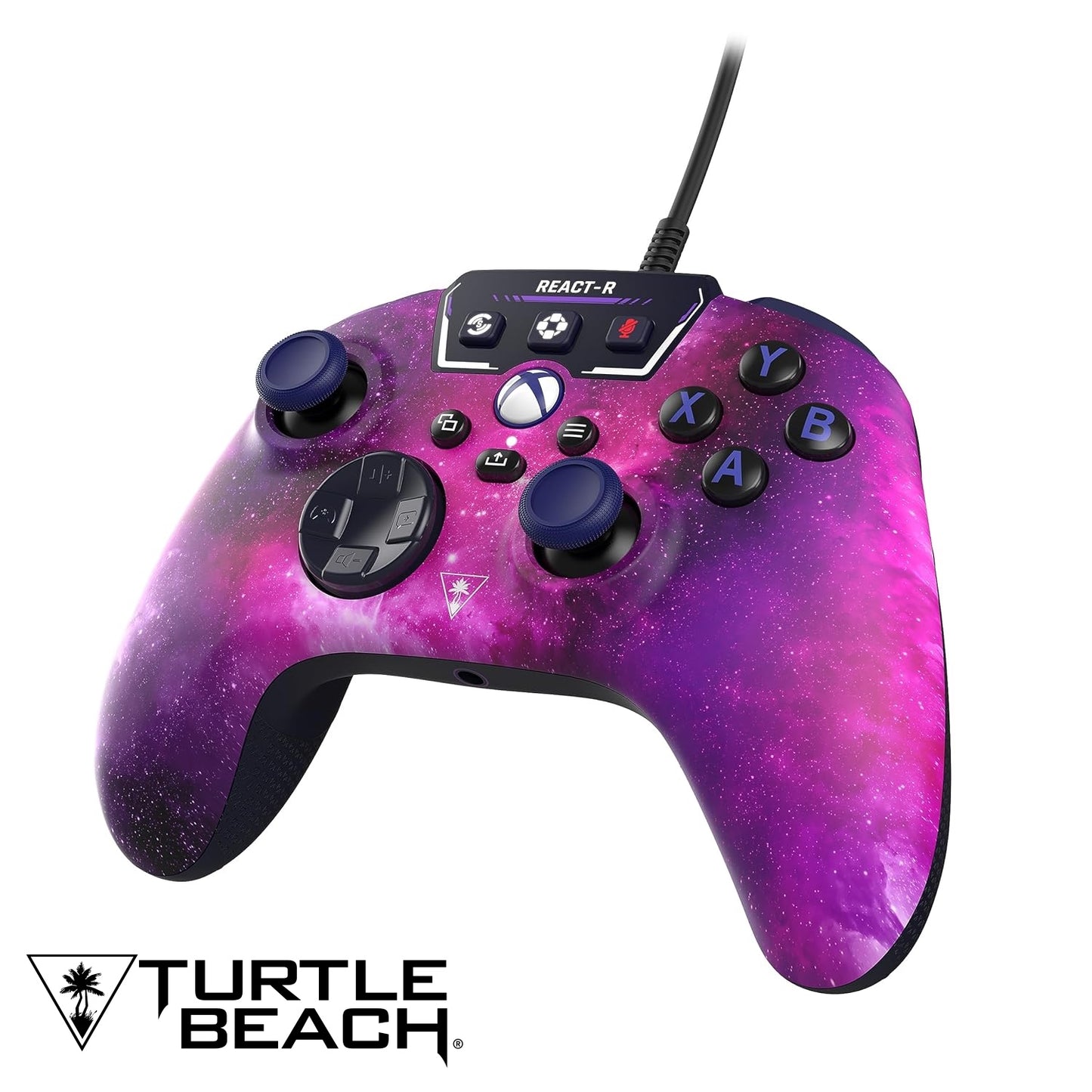 Turtle Beach React-R Wired Controller Galactic Purple