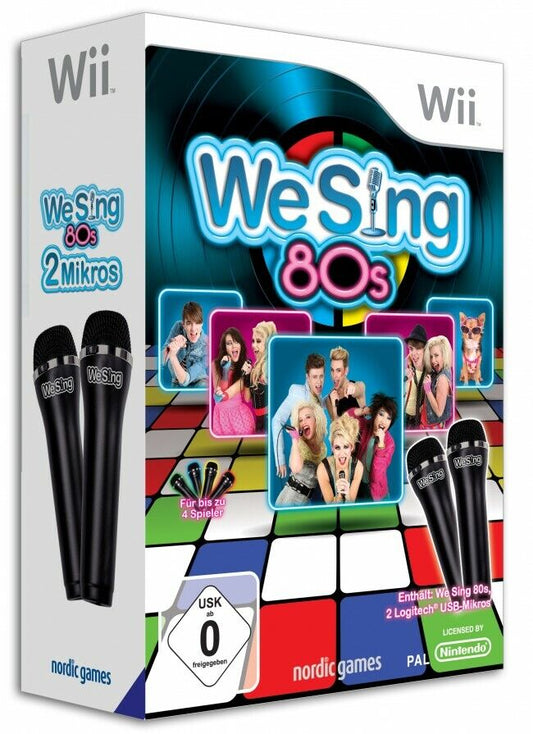 We Sing 80s inkl. 2 Mikro's in OVP