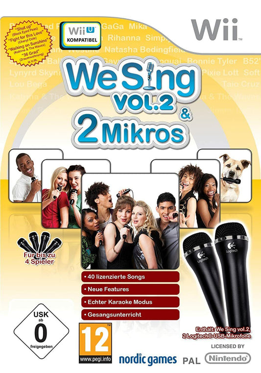 We Sing Vol. 2 inkl. 2 Mikro's in OVP