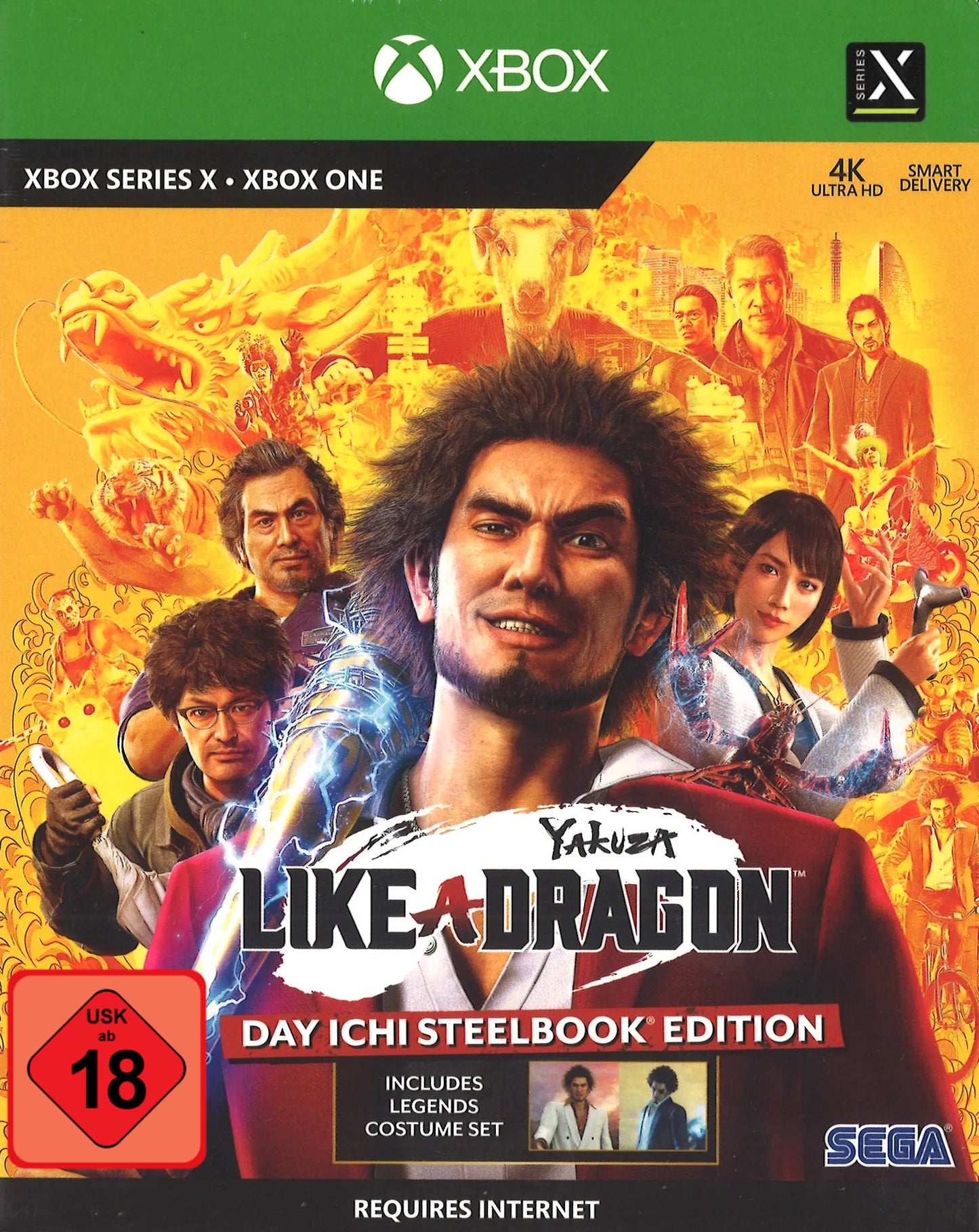 Yakuza Like A Dragon [Day Ichi SteelBook Edition] (USK 18)