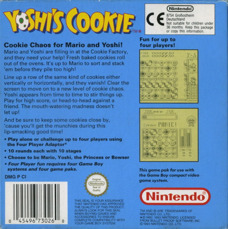 Yoshi's Cookie