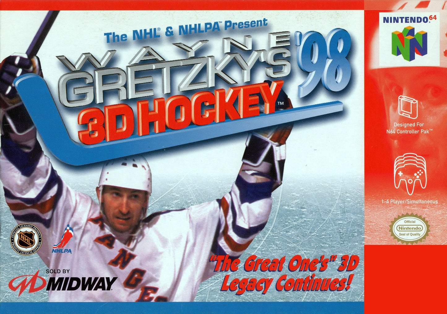 Wayne Gretzky's 3D Hockey 98