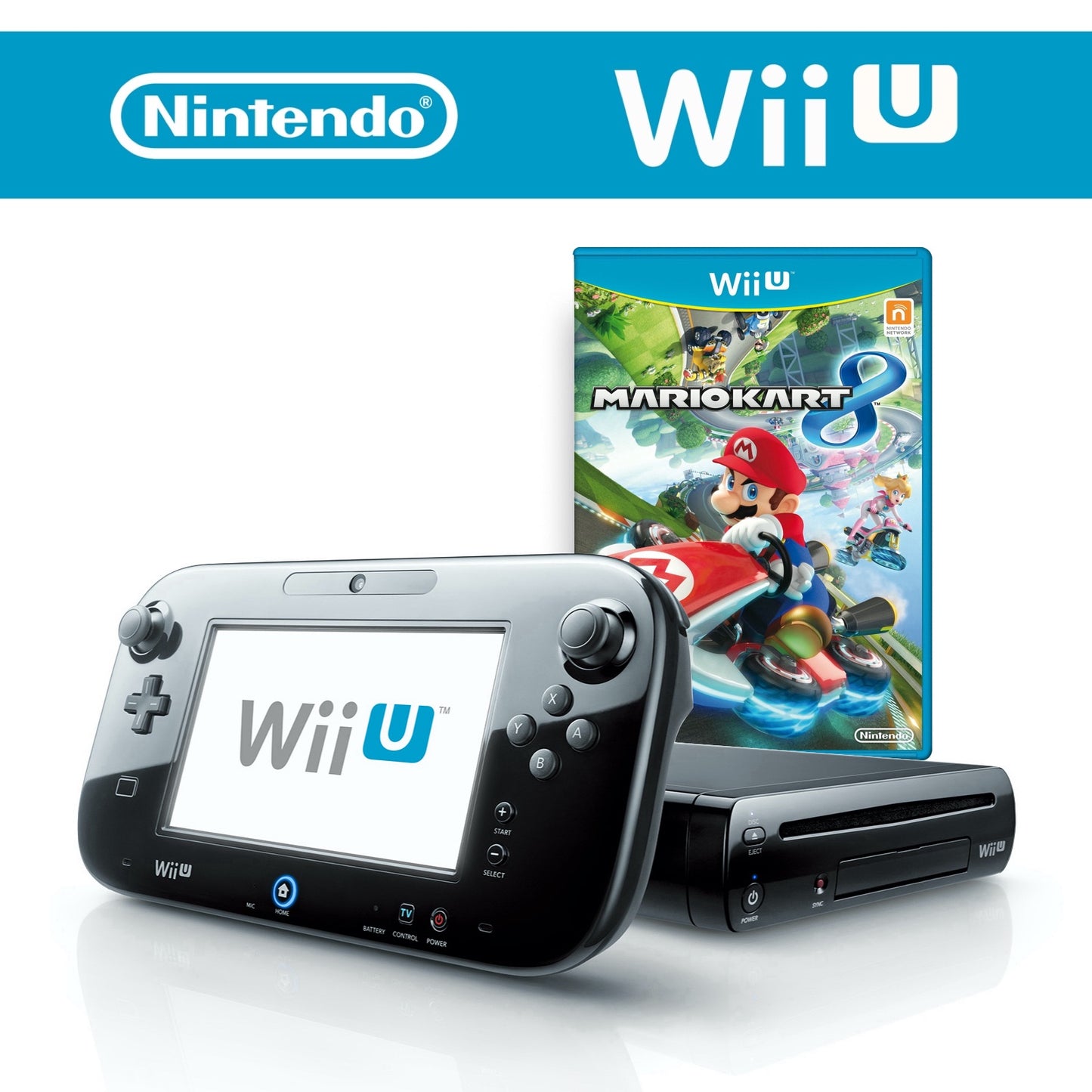 Konsole inkl. GamePad & Mario Kart 8