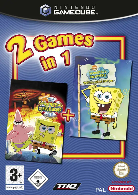 2 Games in 1 - SpongeBob Pack