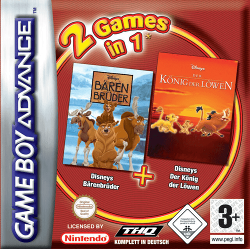 2 Games in 1 - Bären Brüder + König der Löwen