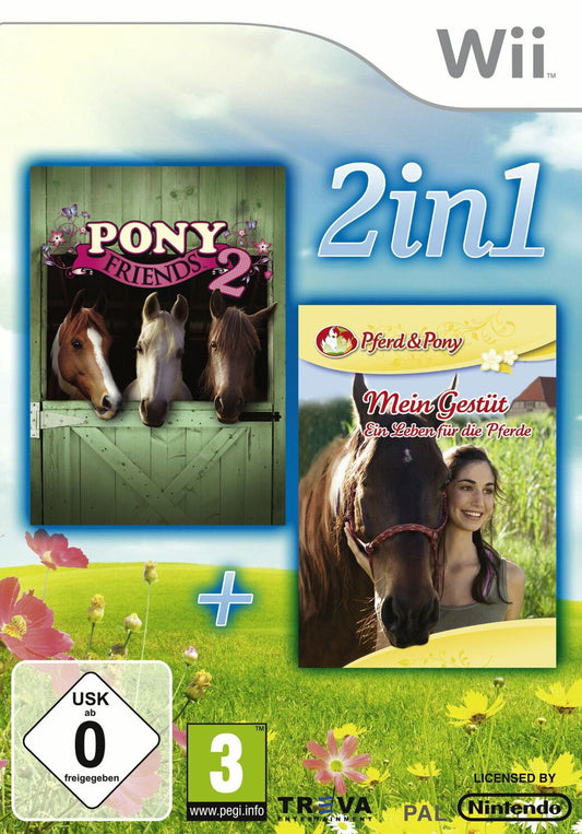 2 in 1 Pony Friends 2 + Mein Gestüt