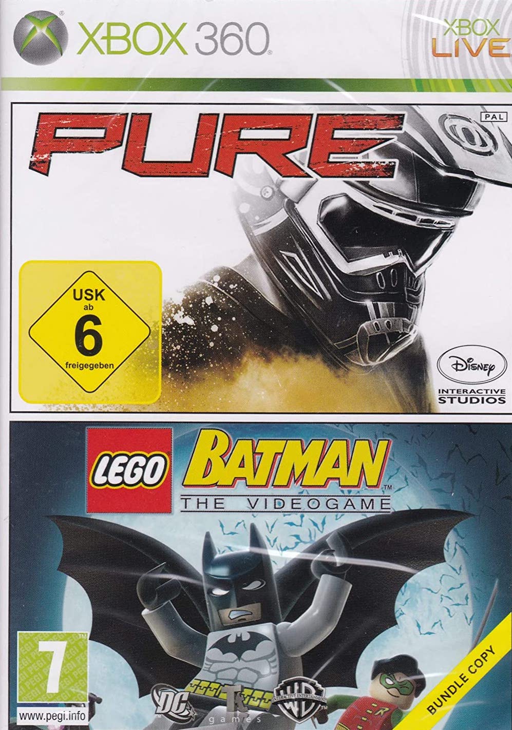2 Games in 1 Pure / LEGO Batman