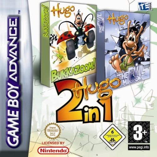 2 Games in 1 - Hugo Bukkazoom + Teuflischer Spiegel