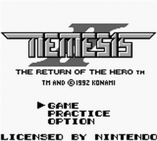 Nemesis II - The Return of The Hero