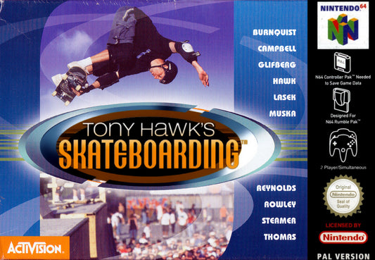 Tony Hawk´s Skateboarding