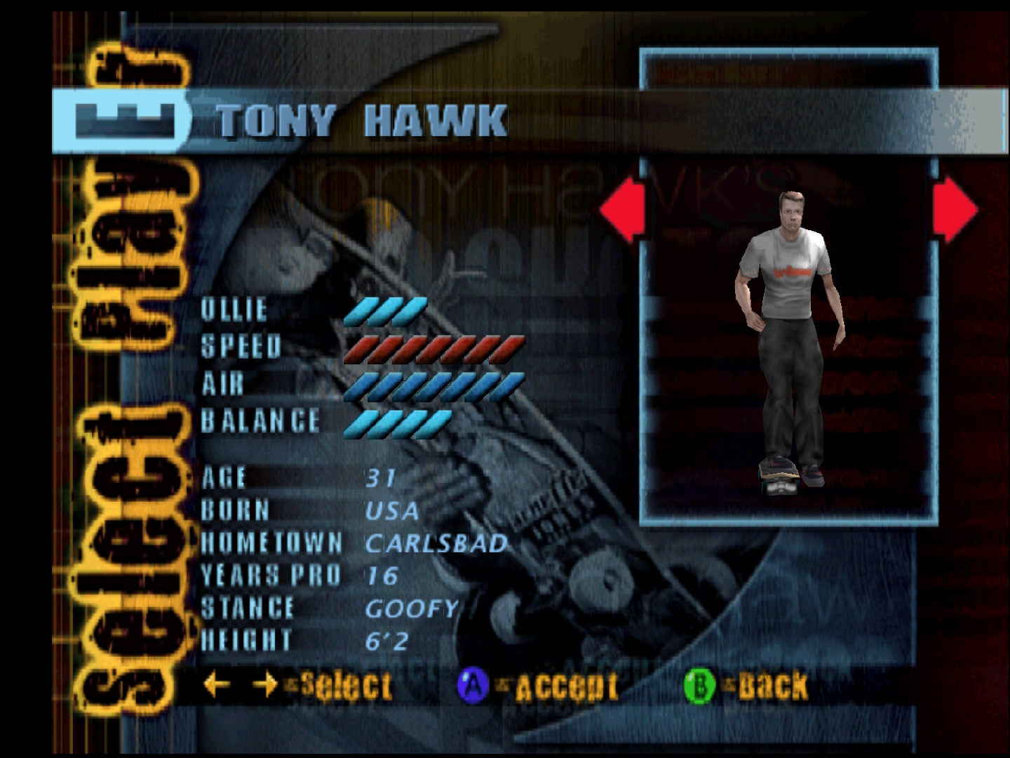 Tony Hawk´s Skateboarding