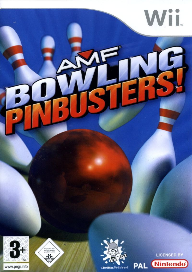 Pinbusters Riduri AMF Bowling Pinbusters für Nintendo Wii – GAMES-WORLD4YOU