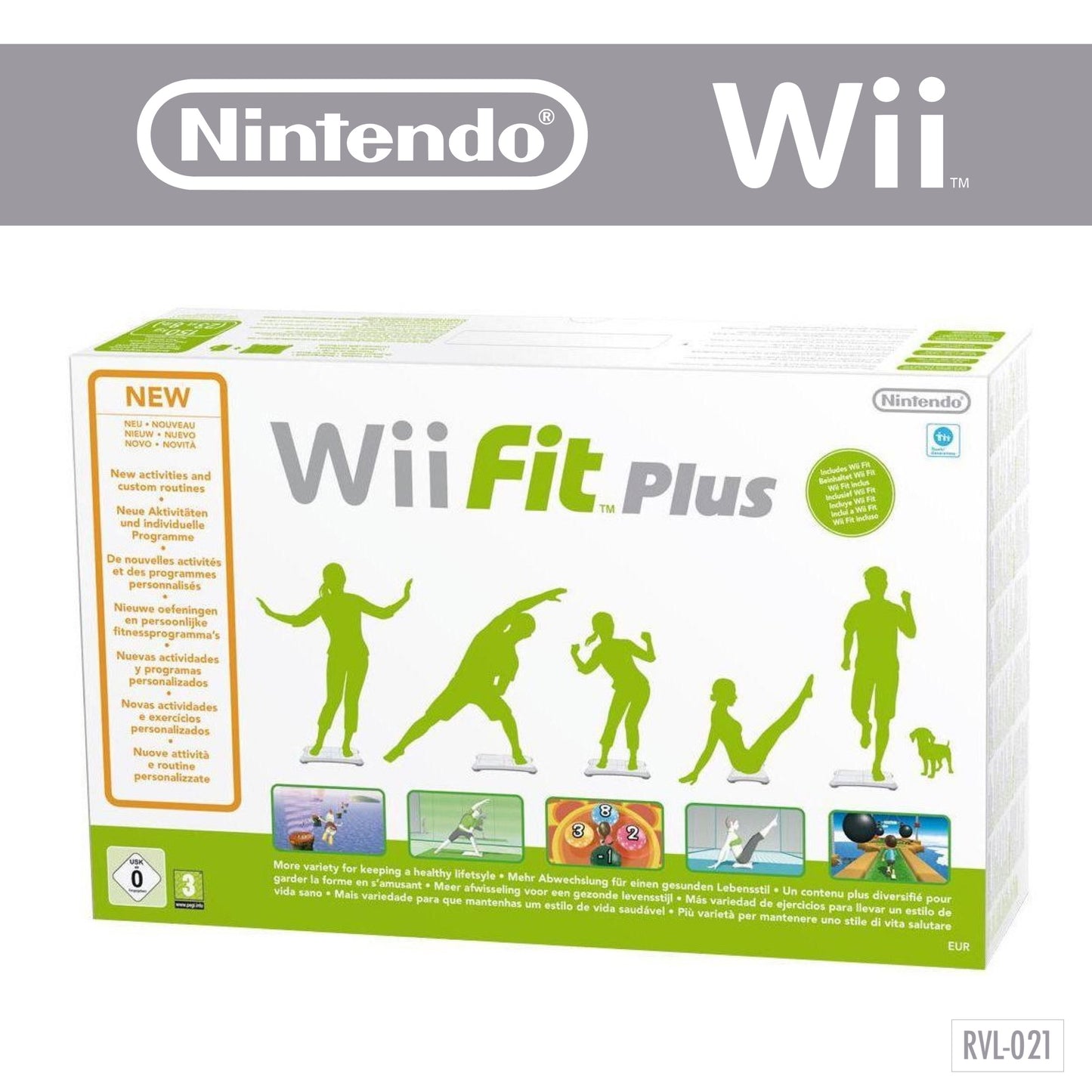 Original Balance Board inkl. Wii Fit Plus in OVP