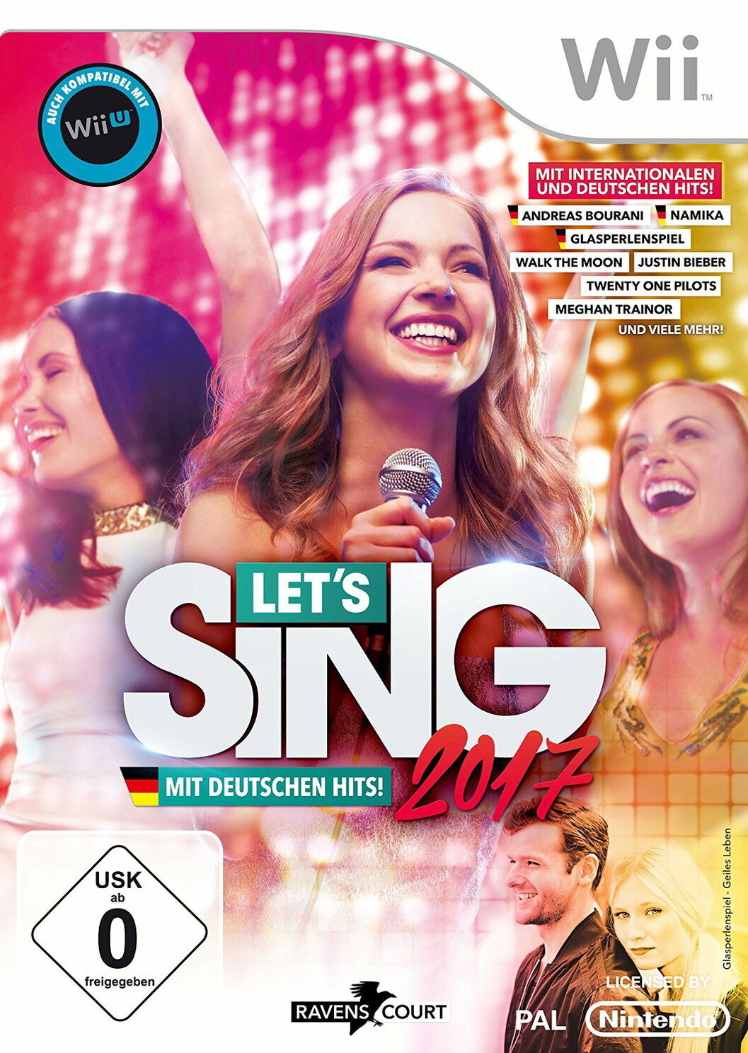Let's Sing 2017 mit deutschen Hits + 2x Mikro's in OVP