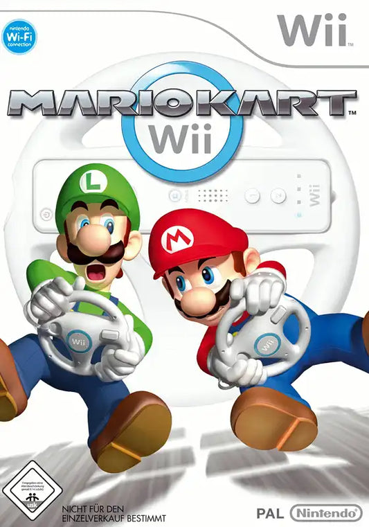 Mario Kart Wii inkl. Wii Wheel in OVP