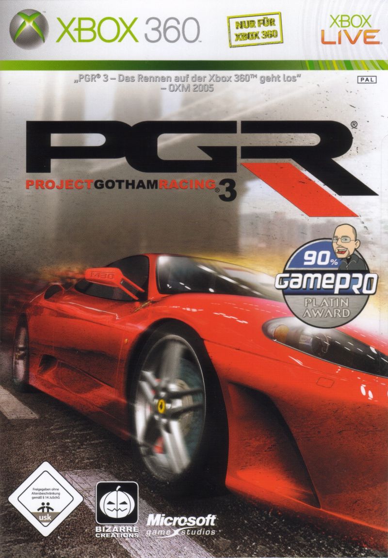 PGR Project Gotham Racing 3