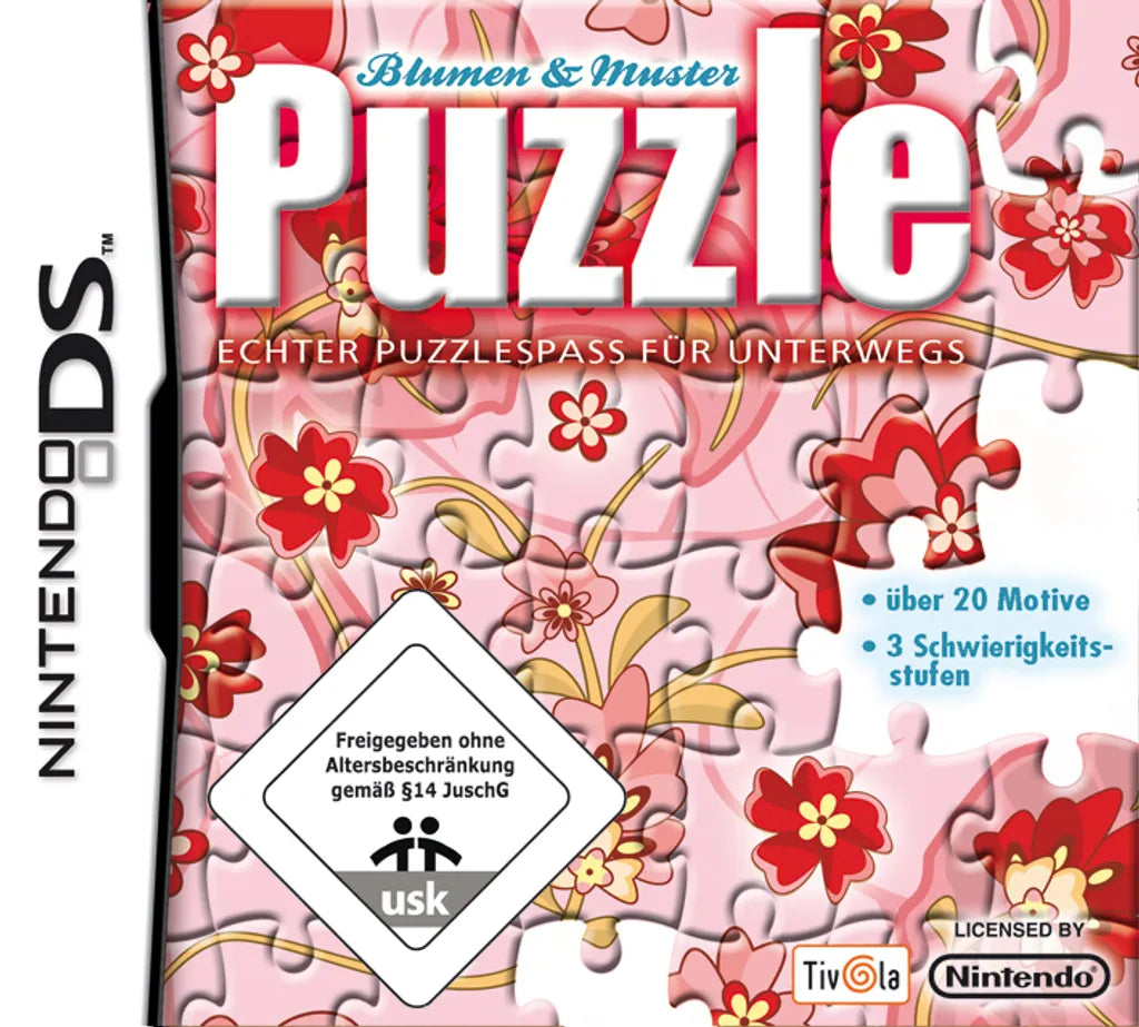 Puzzle - Blumen und Muster