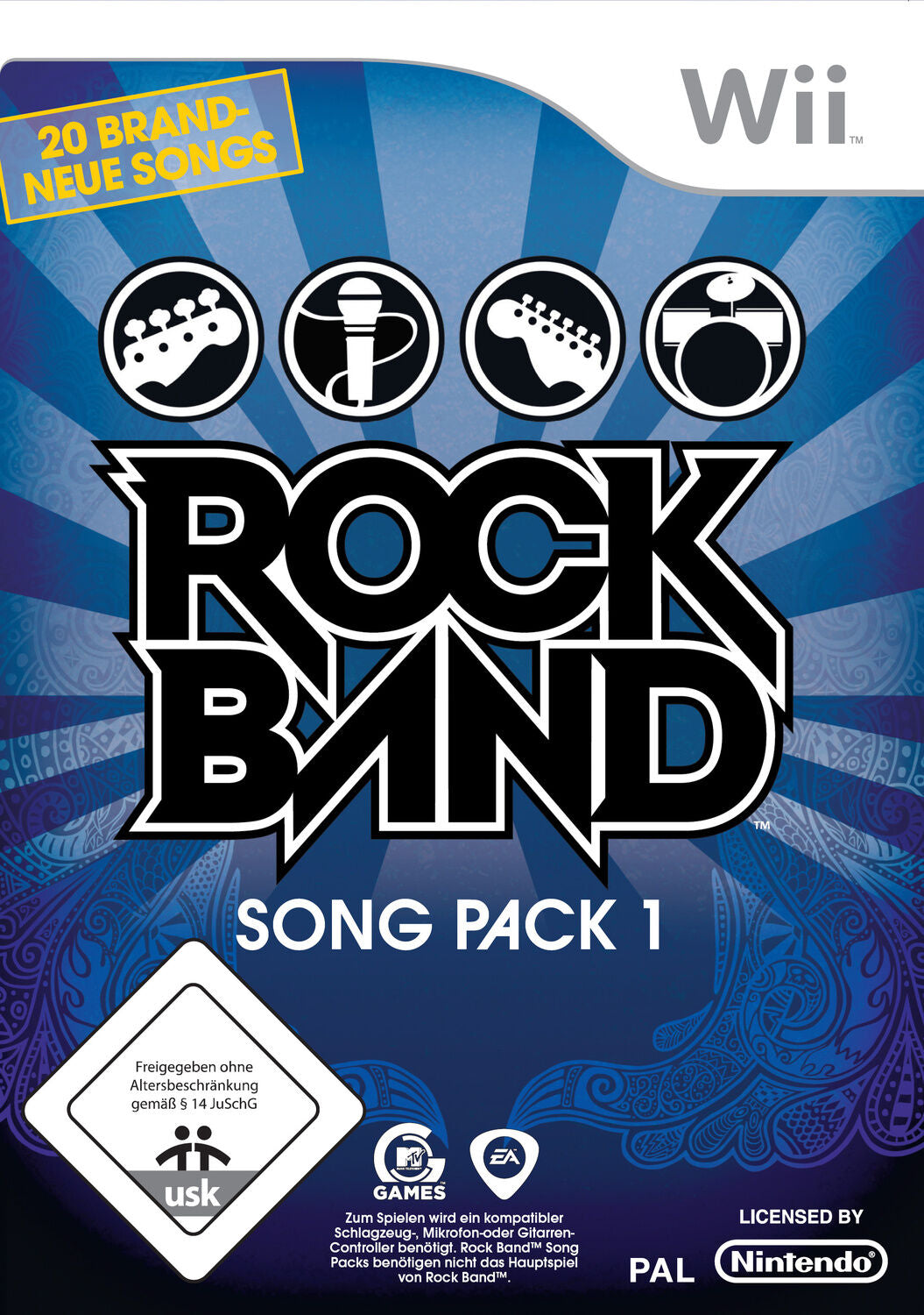 Rock Band Song Pack 1