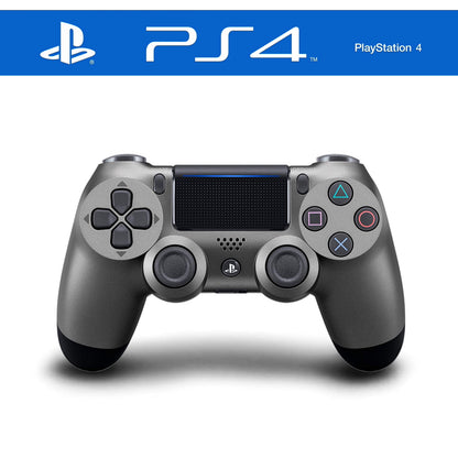 Glänzend schwarzer Sony PlayStation 4-Controller mit ergonomischem Design und reaktionsschnellen Tasten für ein verbessertes Spielerlebnis.