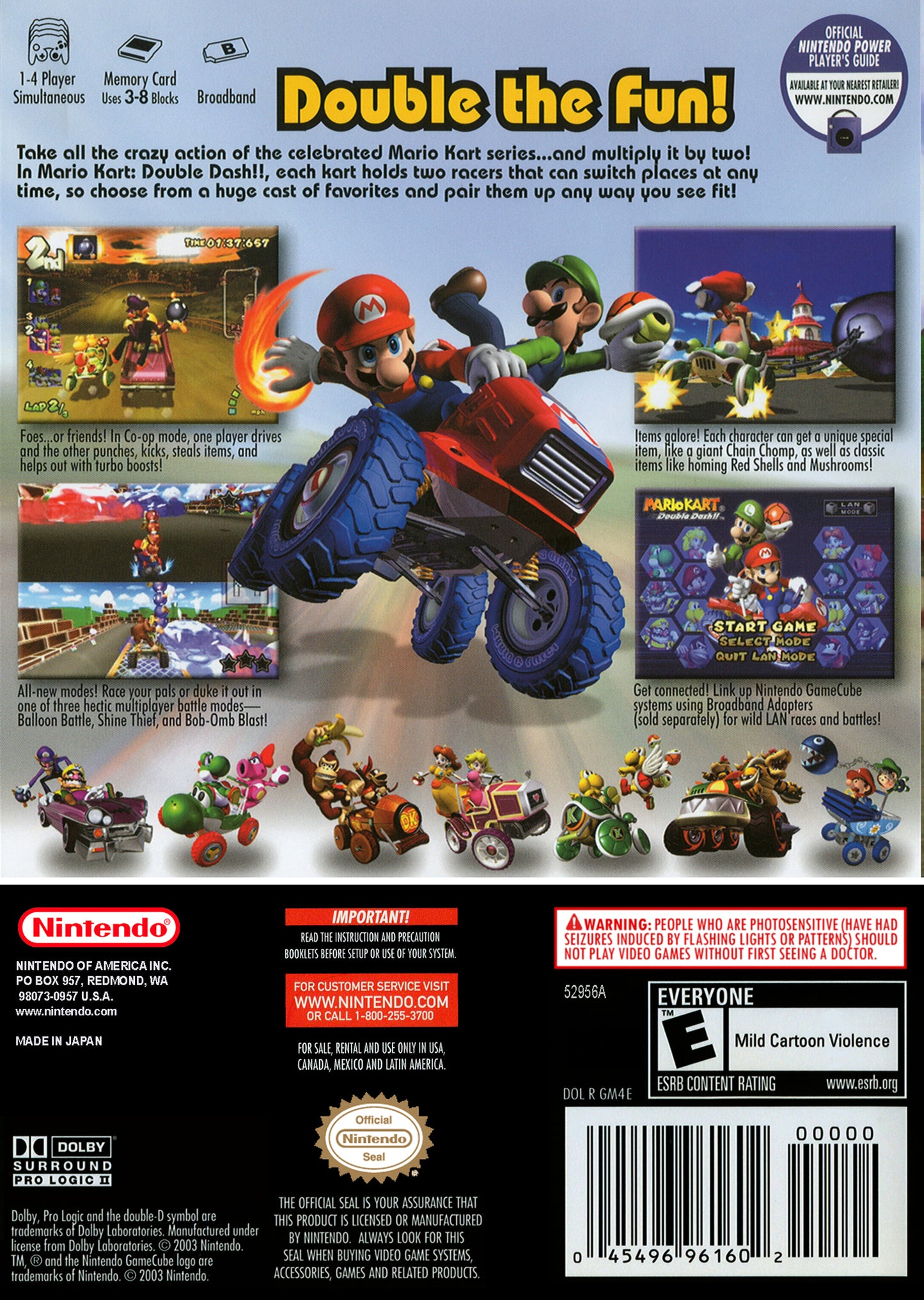 Mario Kart - Double Dash!!