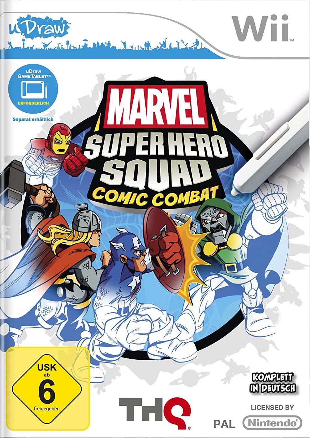 uDraw Marvel Super Hero Squad - Comic Combat